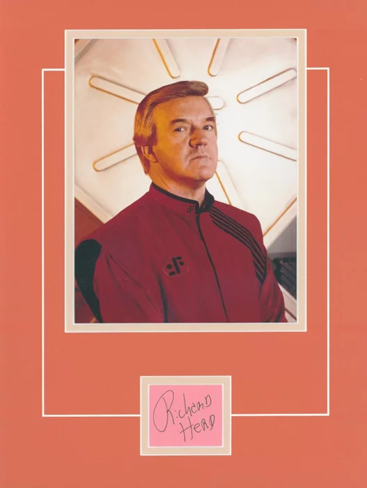 Richard Herd autograph