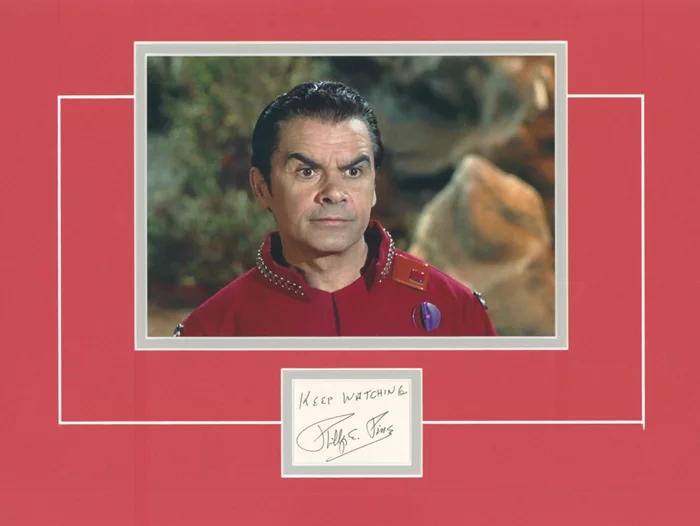 Phillip Pine autograph