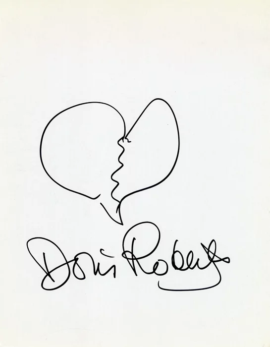 Doris Roberts autograph