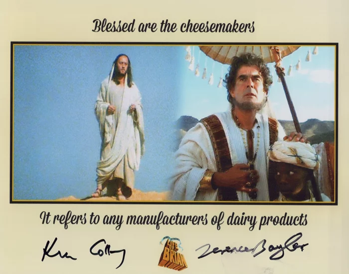 Life of Brian autograph