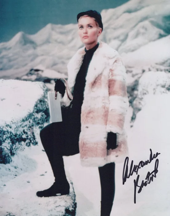 Alexandra Bastedo autograph
