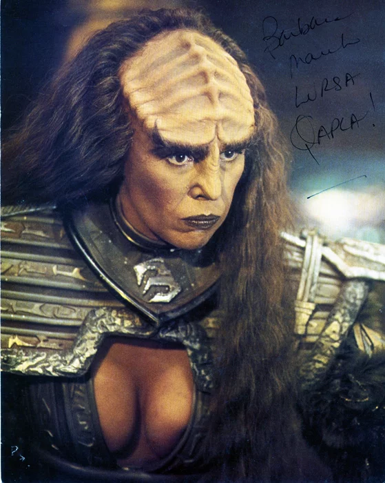Barbara March autograph
