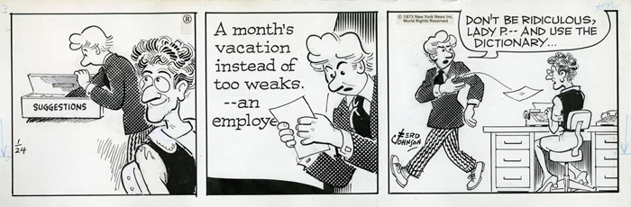 Ferd Johnson autograph