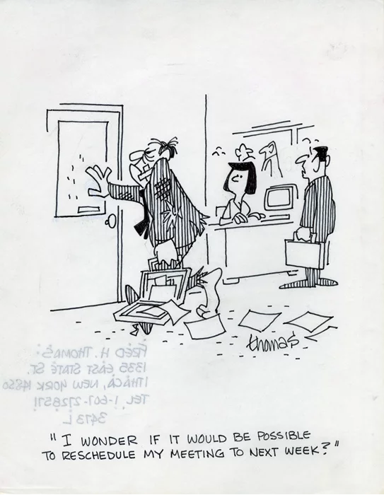 Fred Thomas autograph