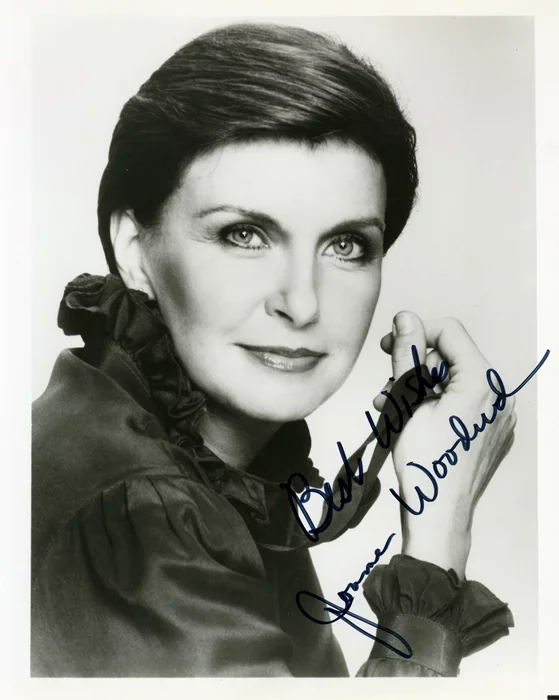 Joanne Woodward autograph
