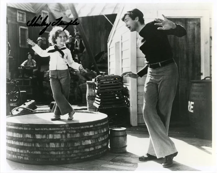 Shirley Temple autograph