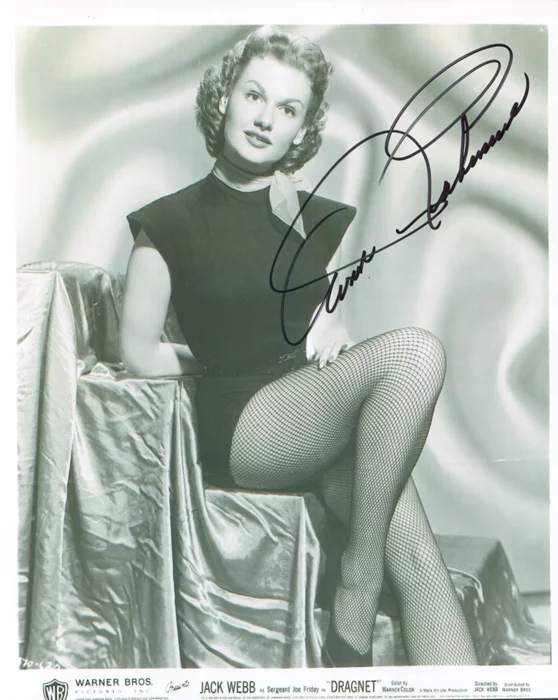 Ann Robinson autograph