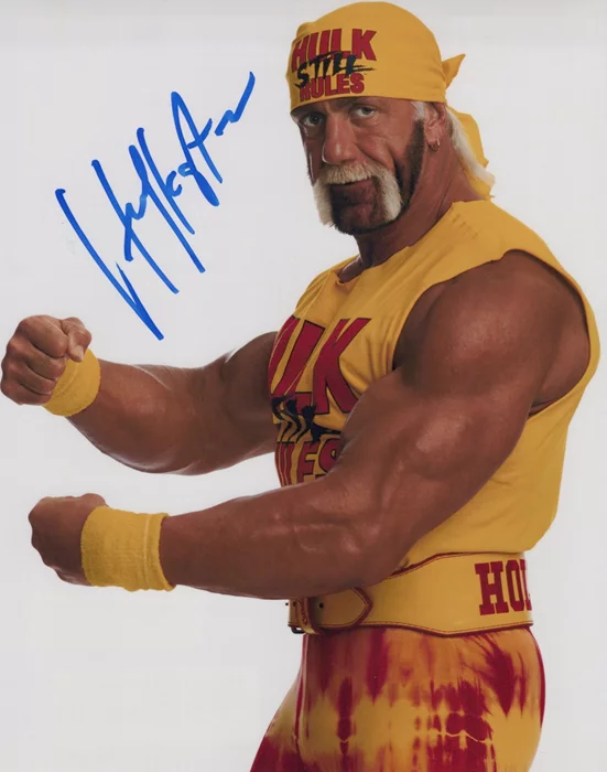 Hulk Hogan autograph