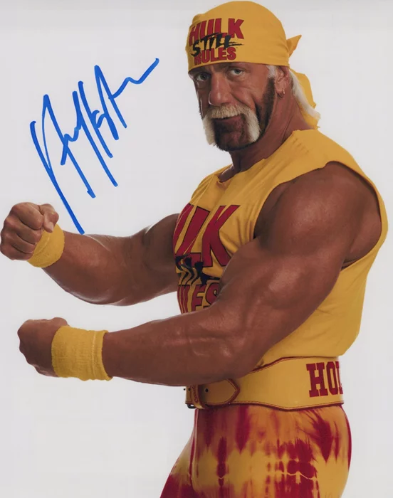 Hulk Hogan autograph