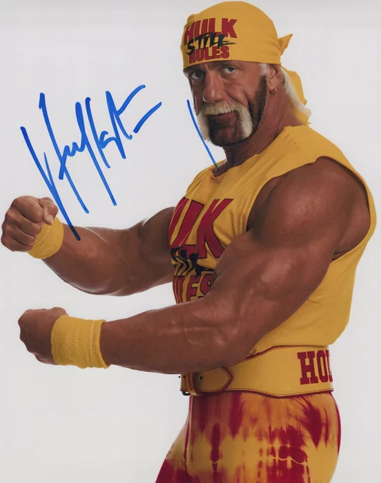 Hulk Hogan autograph
