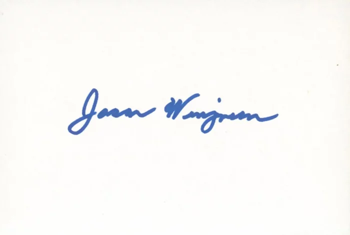 Jason Wingreen autograph