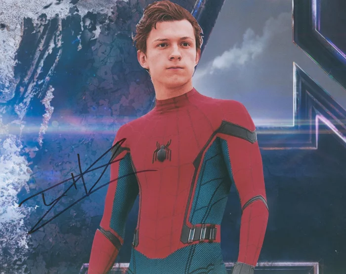 Tom Holland autograph