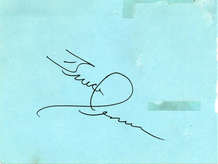 Bruce Jenner autograph