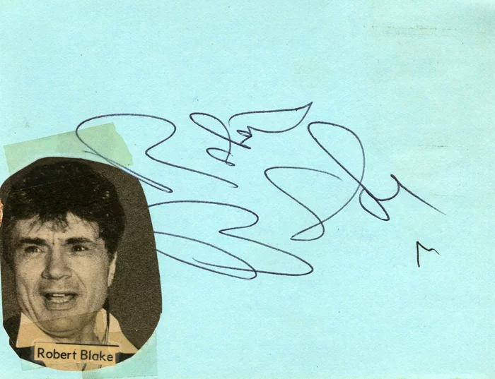 Robert Blake autograph