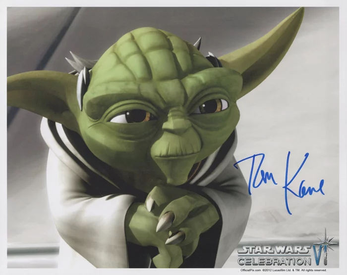 Tom Kane autograph