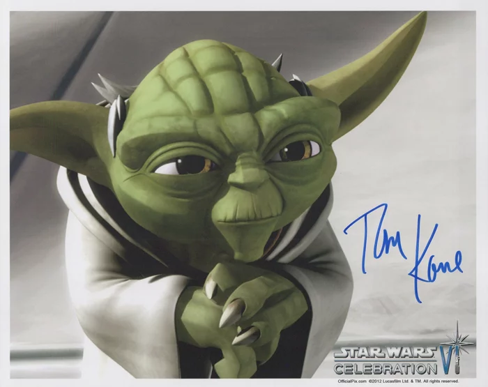 Tom Kane autograph