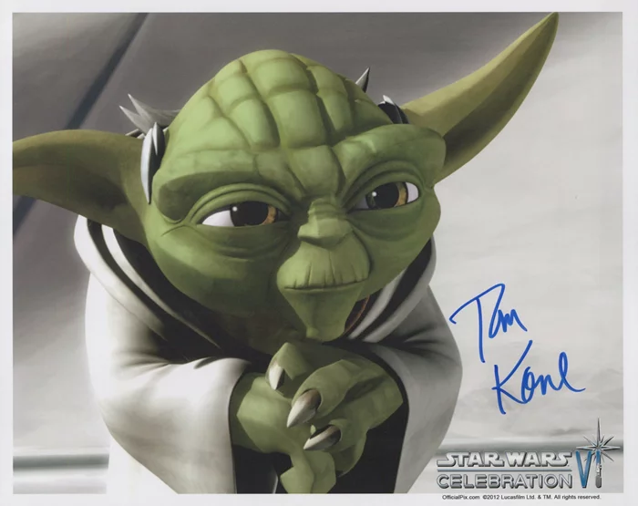 Tom Kane autograph