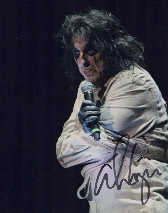 Alice Cooper autograph