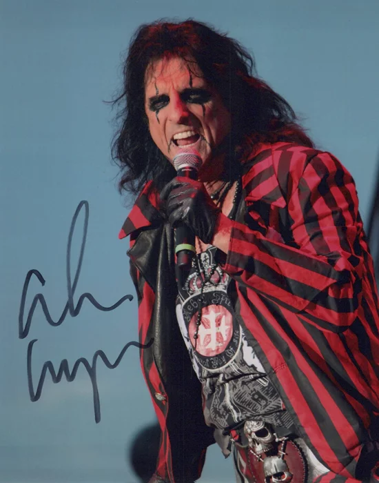 Alice Cooper autograph