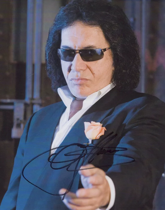 Gene Simmons autograph