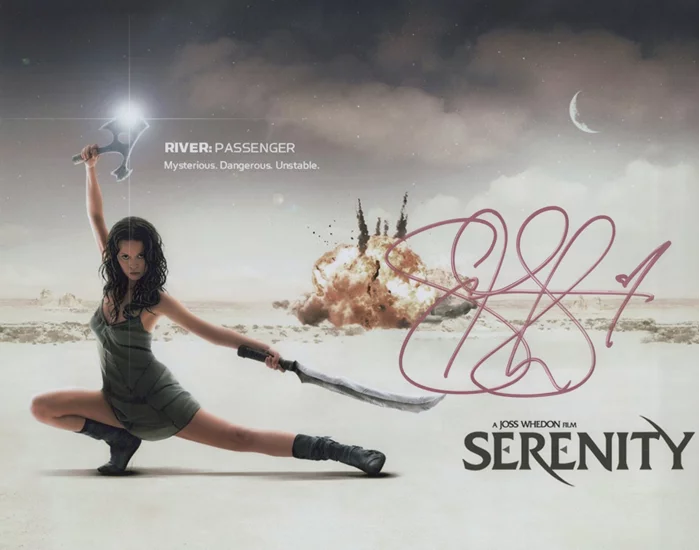 Summer Glau autograph