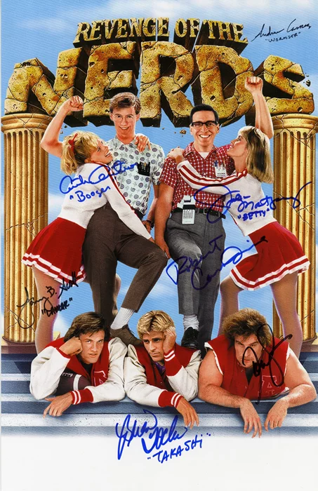 Revenge of the Nerds autograph