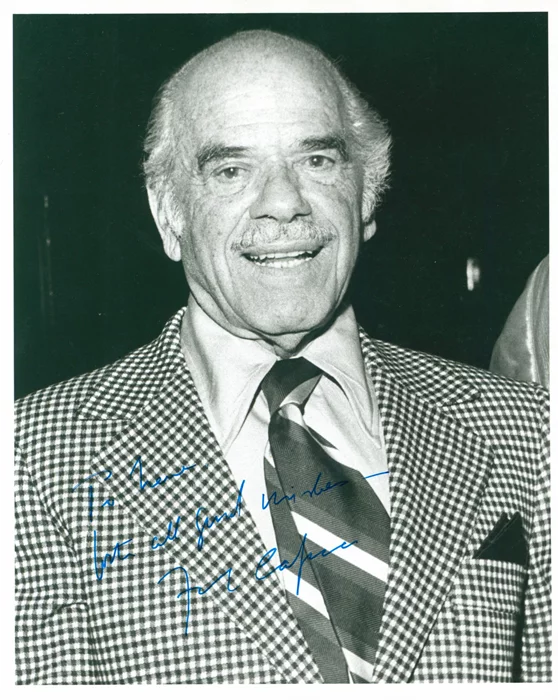 Frank Capra autograph