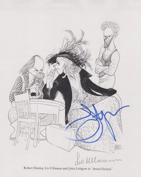 Anna Christie autograph