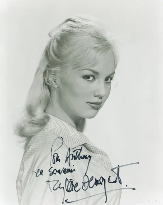 Mylene Demongeot autograph