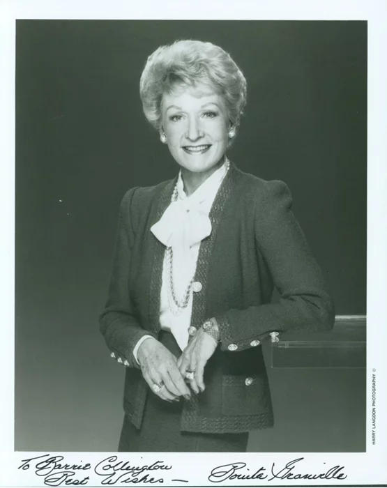 Bonita Granville autograph