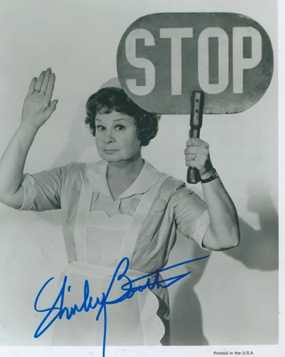 Shirley Booth autograph