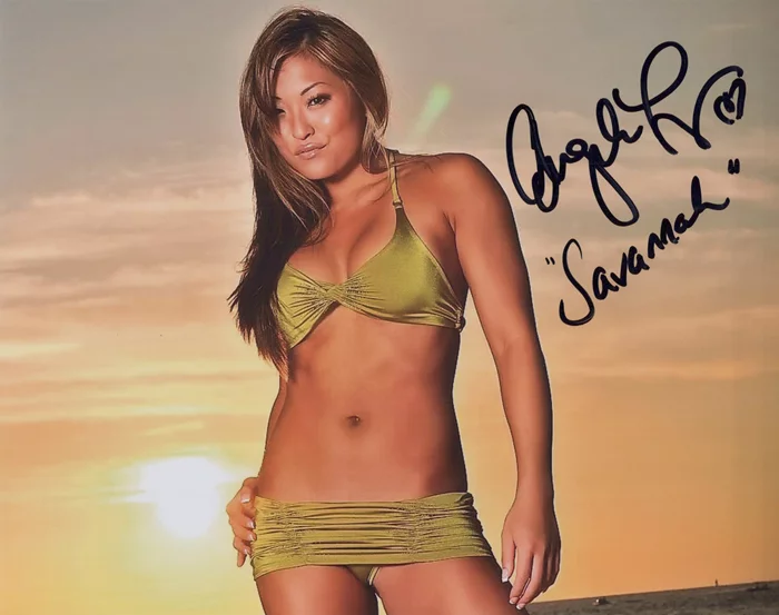 Angela Fong autograph