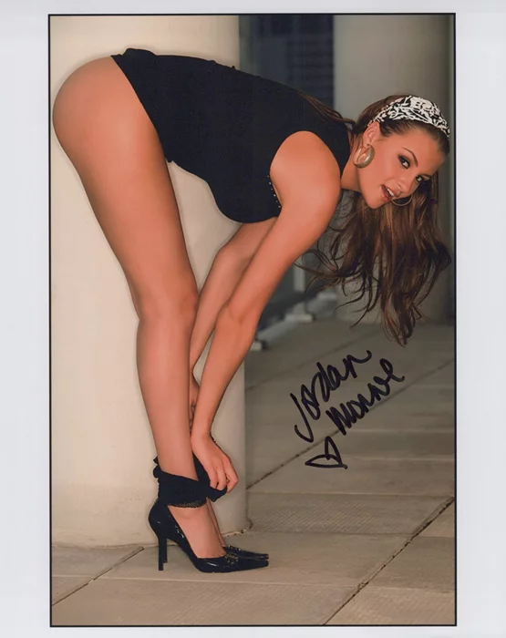 Jordan Monroe autograph
