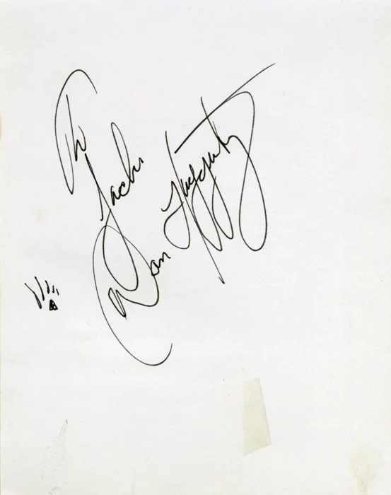 Dan Haggerty autograph