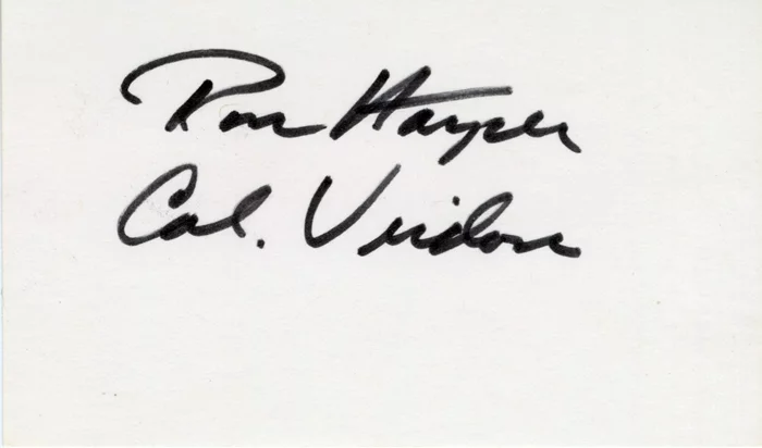 Ron Harper autograph