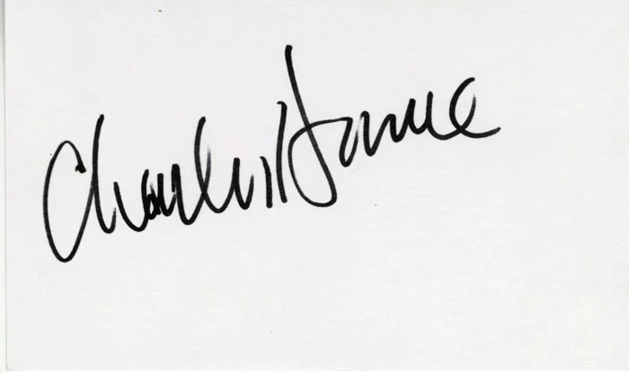 Charles Dance autograph