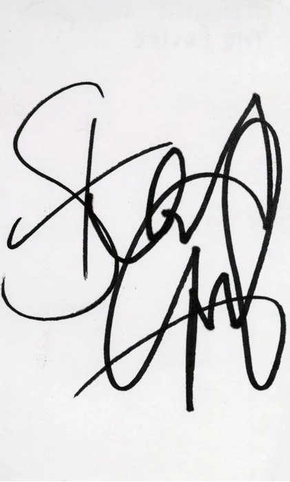 Stewart Copeland autograph