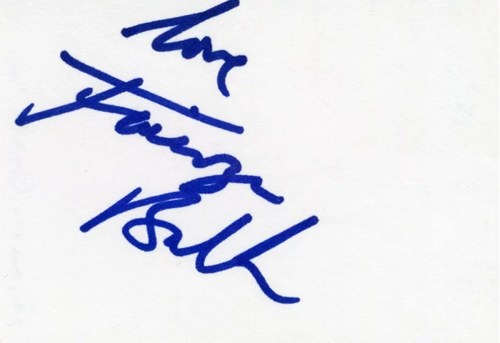 Fairuza Balk autograph