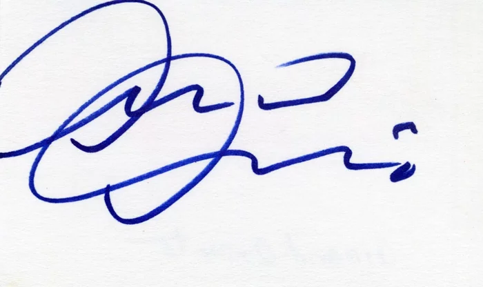 Armand Assante autograph