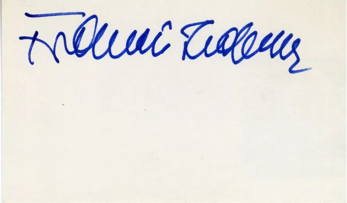 Francis Lederer autograph