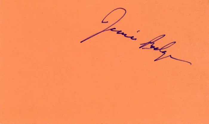 Jimmie Rodgers autograph
