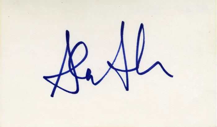 Alan Arkin autograph
