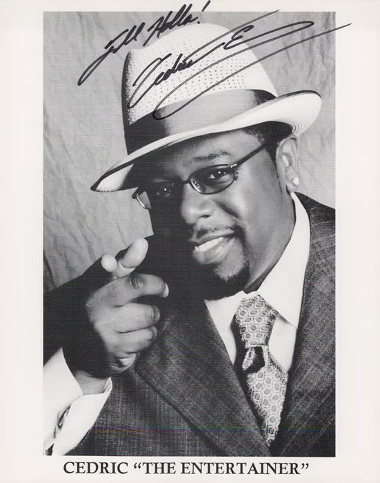 Cedric The Entertainer autograph