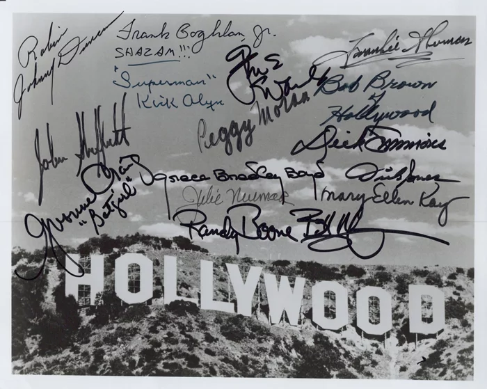 Hollywood Sign autograph