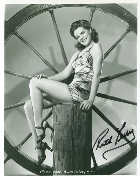 Ruth Terry autograph