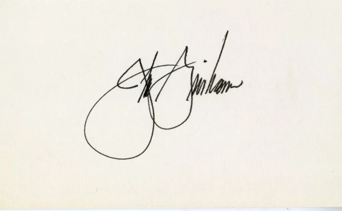 John Grisham autograph