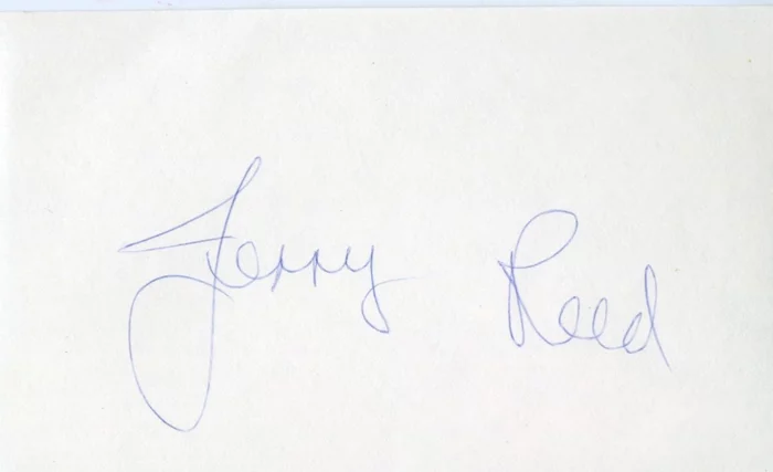 Jerry Reed autograph