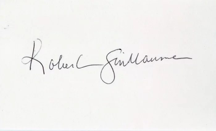 Robert Guillaume autograph