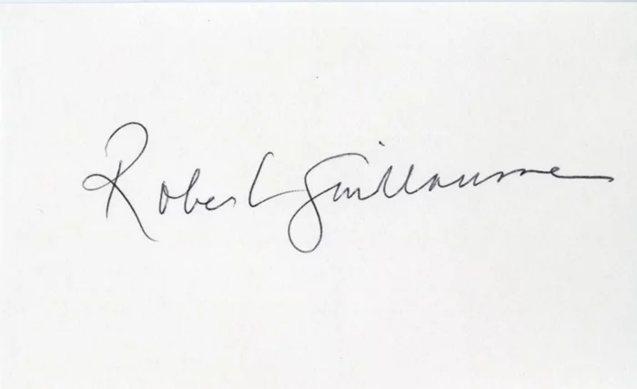 Robert Guillaume autograph