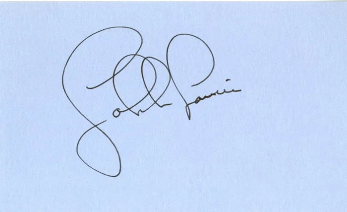 Lawrence Luckinbill autograph